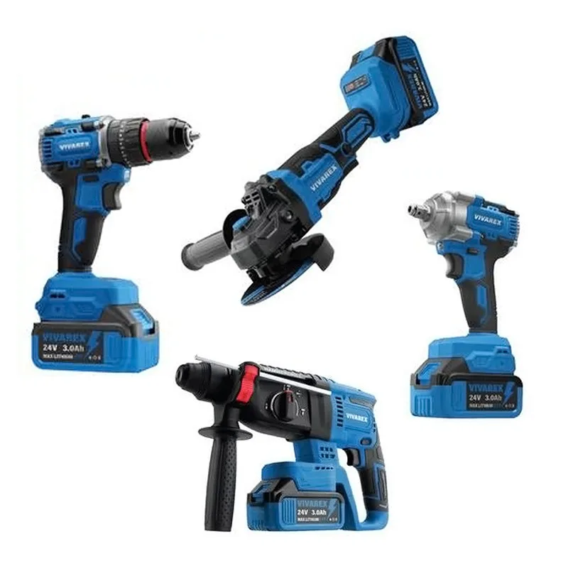 دریل ویوارکس مدل VR2404-BCK مجموعه چهار عددی
