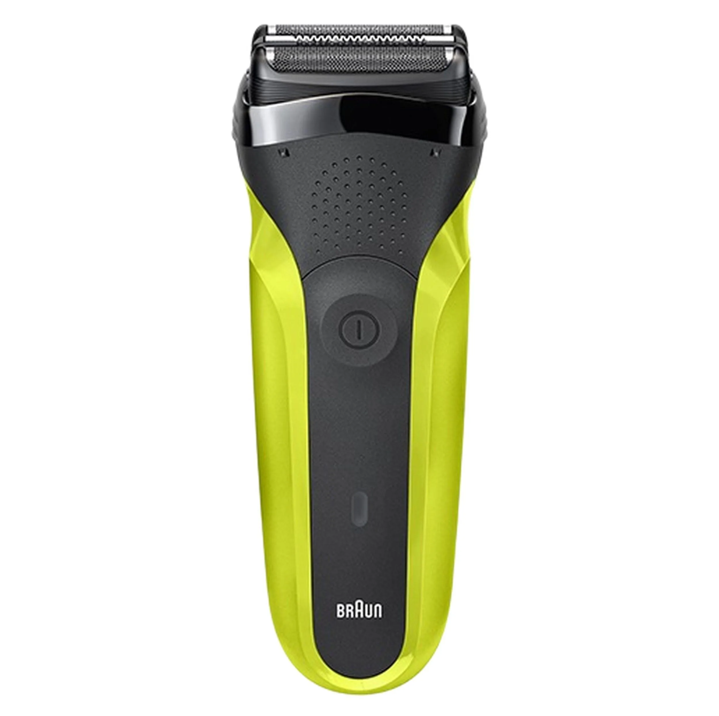 ماشین اصلاح موی صورت براون مدل S3 300BT با تیغه استیل پیشرفته، اصلاح فویلی، قابلیت اصلاح با شماره صفر، باتری شارژی، مدت زمان استفاده 30 دقیقه، همراه با 5 شانه کوتاهی ریش و شارژر