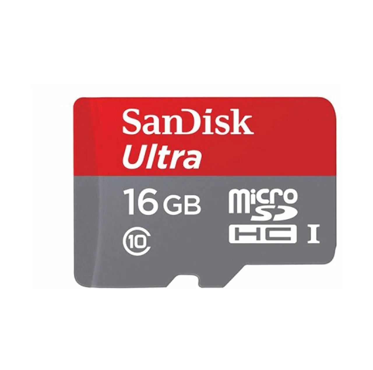 کارت حافظه MicroSDHC سن دیسک مدل Ultraکلاس 10 استاندارد UHS-I U1 سرعت 80MBps 533X همراه با آداپتور SD ظرفیت 16 گیگابایت