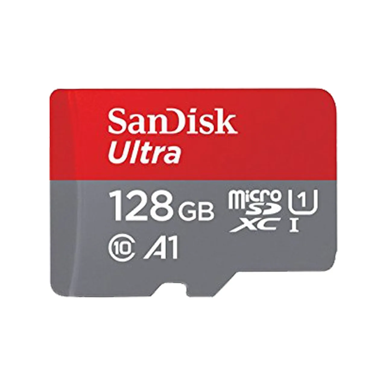 کارت حافظه Micro SDXC سن دیسک UHS-i Class 10 همراه با آداپتور SD ظرفیت 128GB