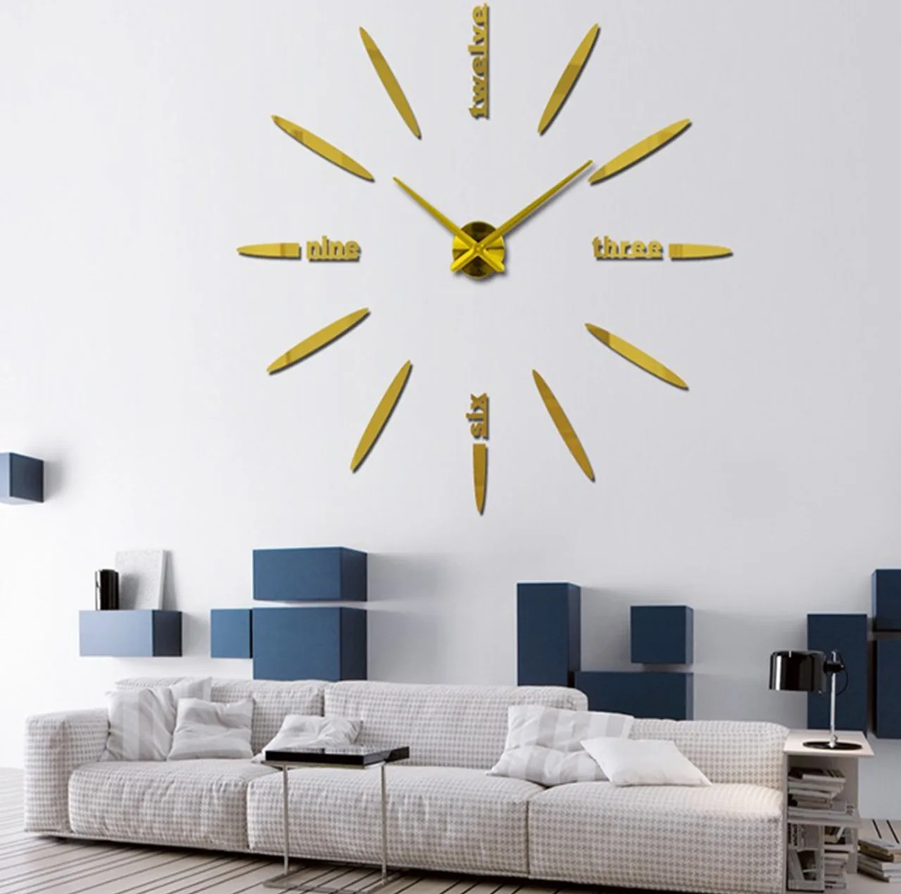 ساعت دیواری رویال ماروتی مدل TAT-6007 سایز بزرگ