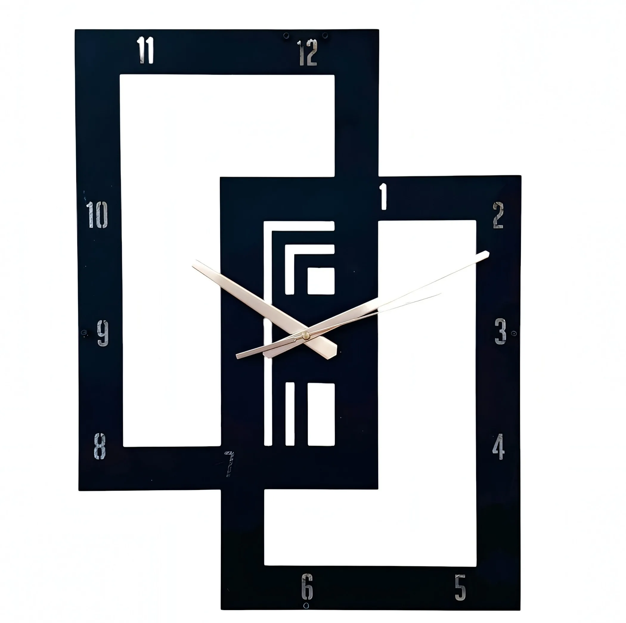 ساعت دیواری کوارتز مدل  geometry square