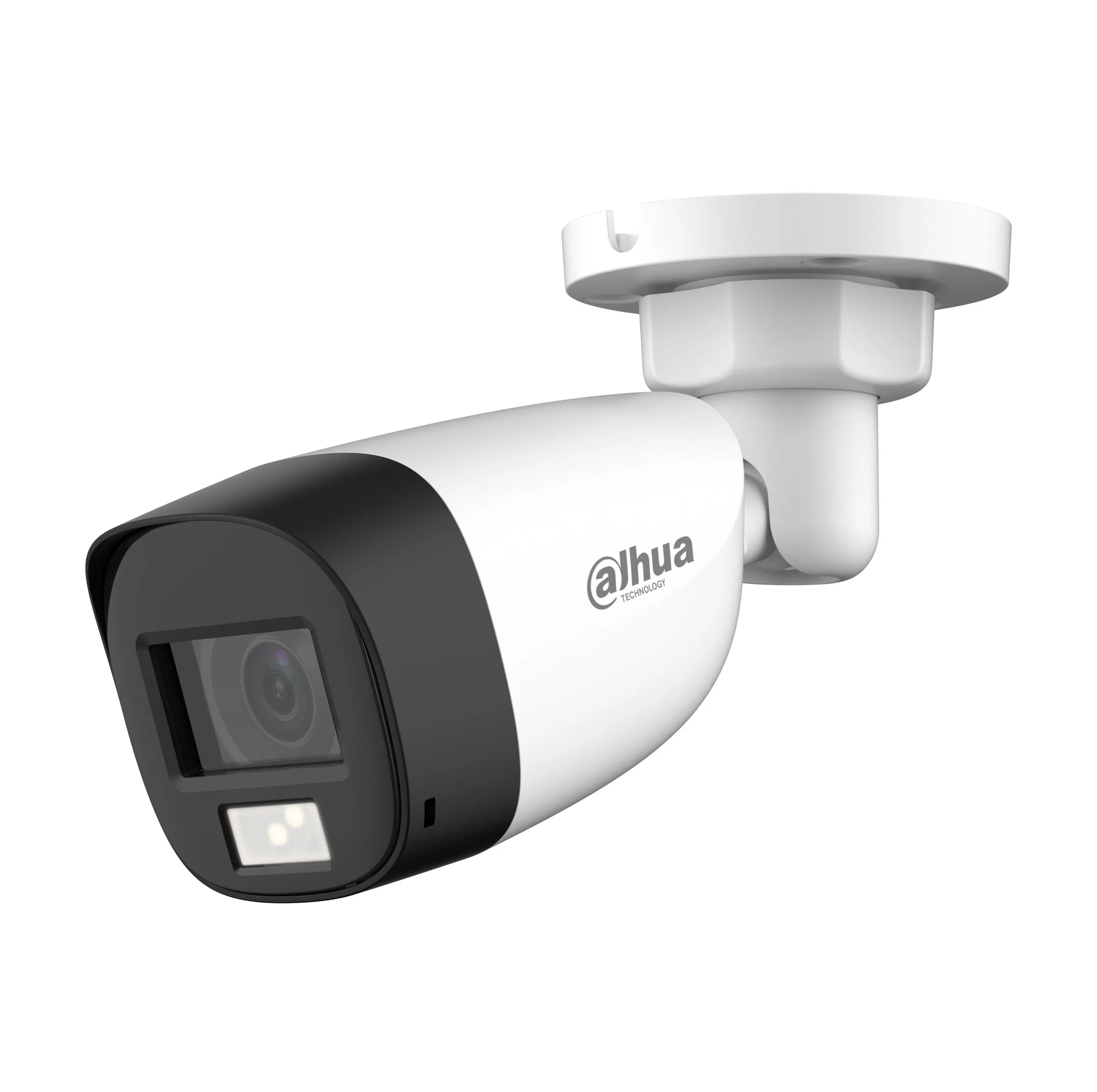 دوربین مداربسته آنالوگ 2 مگاپیکسلی داهوا مدل DH-HAC-HFW1200CLP-IL-A، با فناوری HDCVI، دید در شب دوال لایت 3 حالته 20 متر مربع، ضبط صدا، بزرگنمایی دیجیتال، مقاوم در برابر آب و گرد و غبار با گواهی IP67