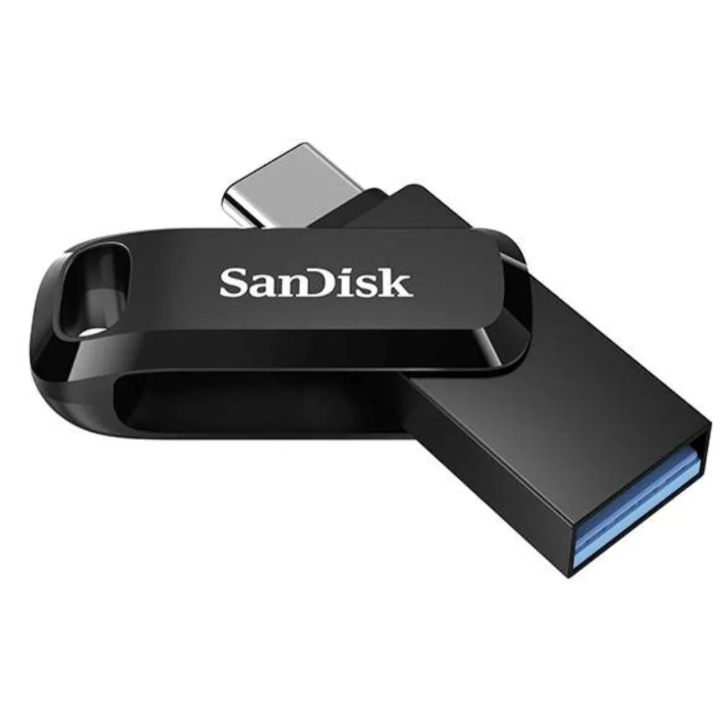 فلش مموری سن دیسک مدل Ultra dual drive go ظرفیت 64 گیگابایت