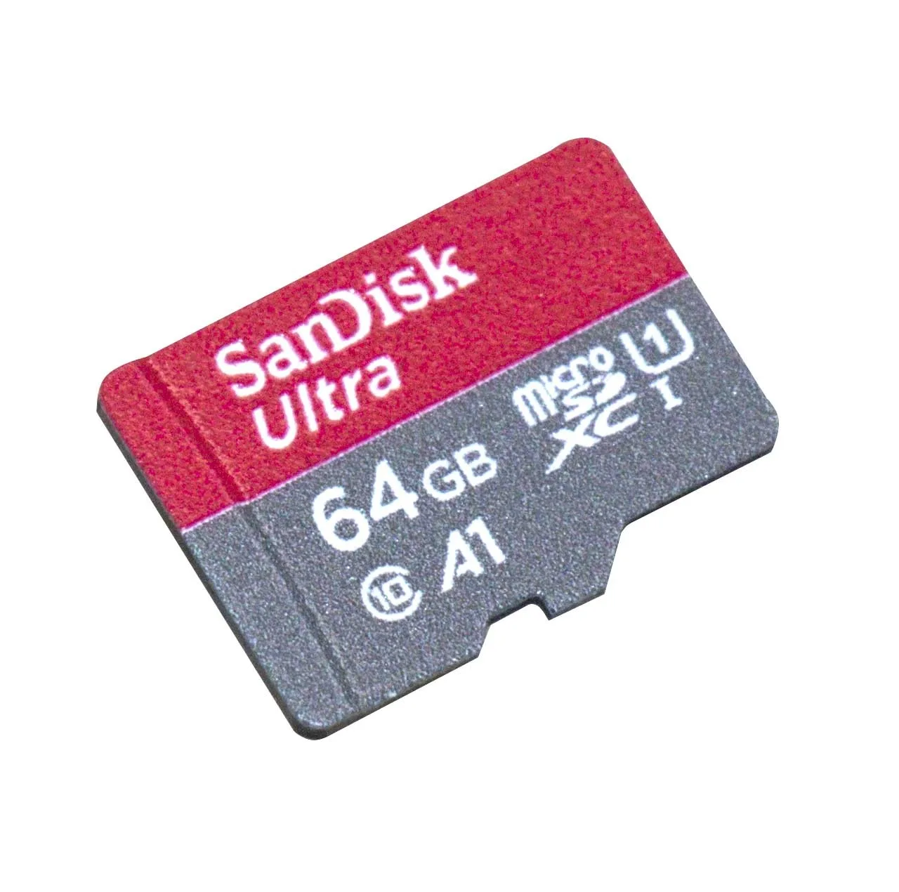 کارت حافظه microSD سن دیسک مدل Ultra A1 کلاس 10 استاندارد 1-UHS سرعت 100MBps ظرفیت 64 گیگابایت