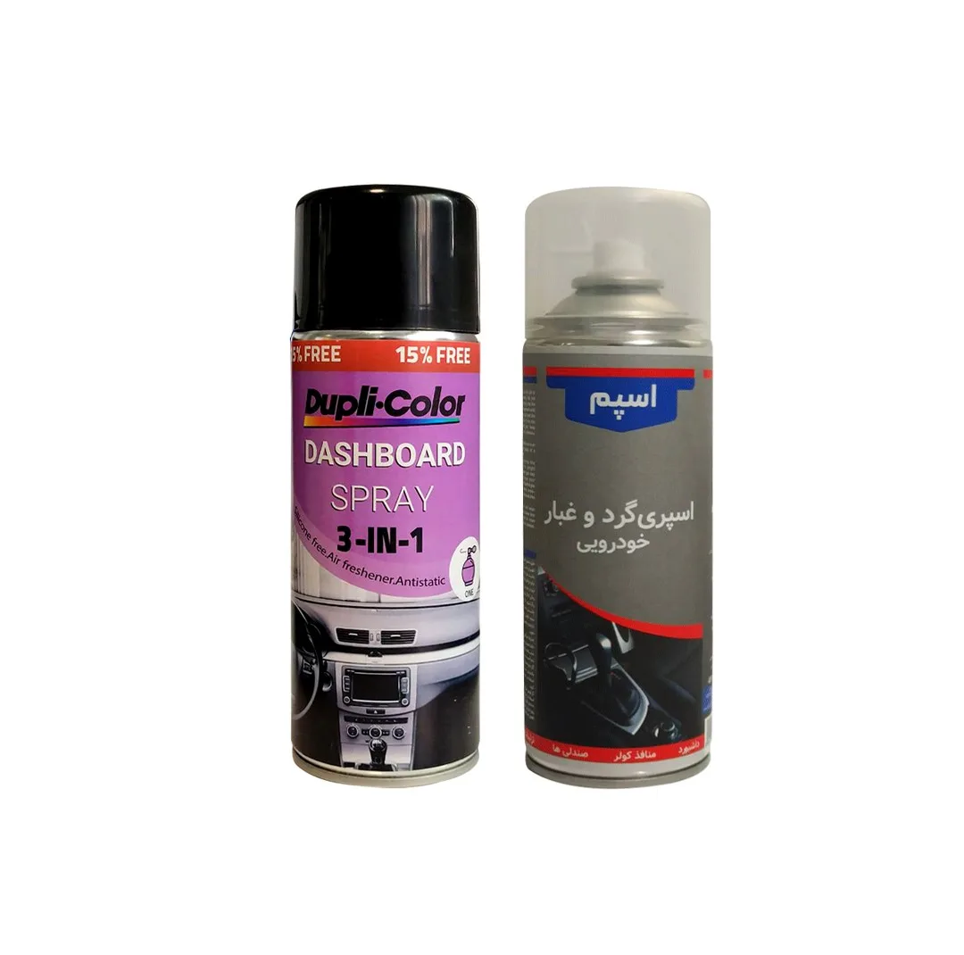اسپری تمیز کننده و خوشبو کننده هواخودرو دوپلی کالر مدل عطر  SAUVAGE حجم 400 میلی لیتر