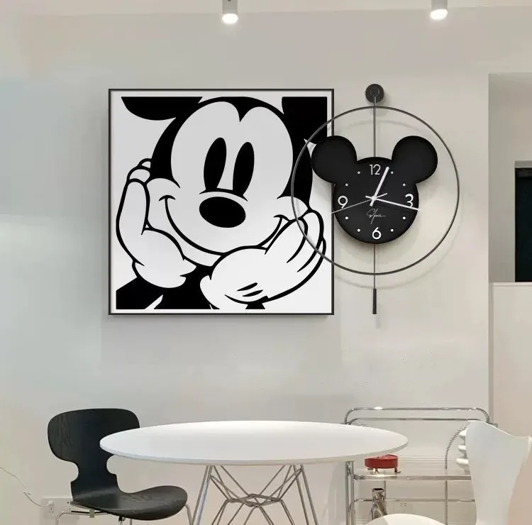 ساعت دیواری اِلِنسی مدل Mickey Mouse