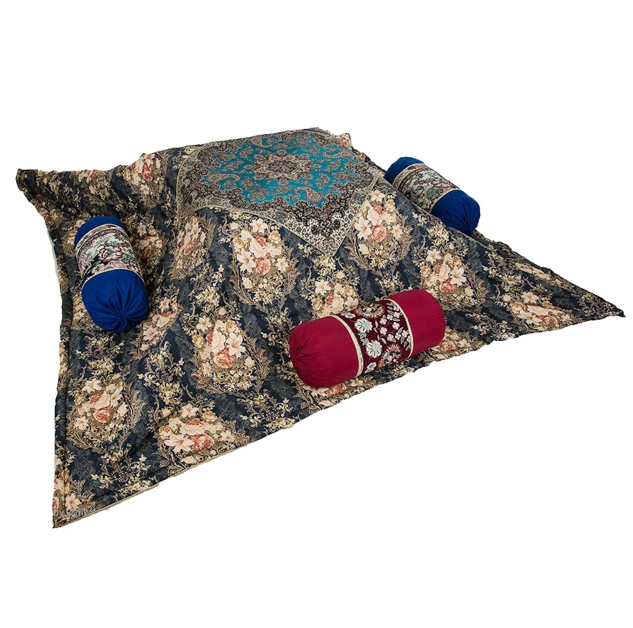 کرسی تاشو پارسین مدل KTP-yalda90cm  مجموعه 9 عددی