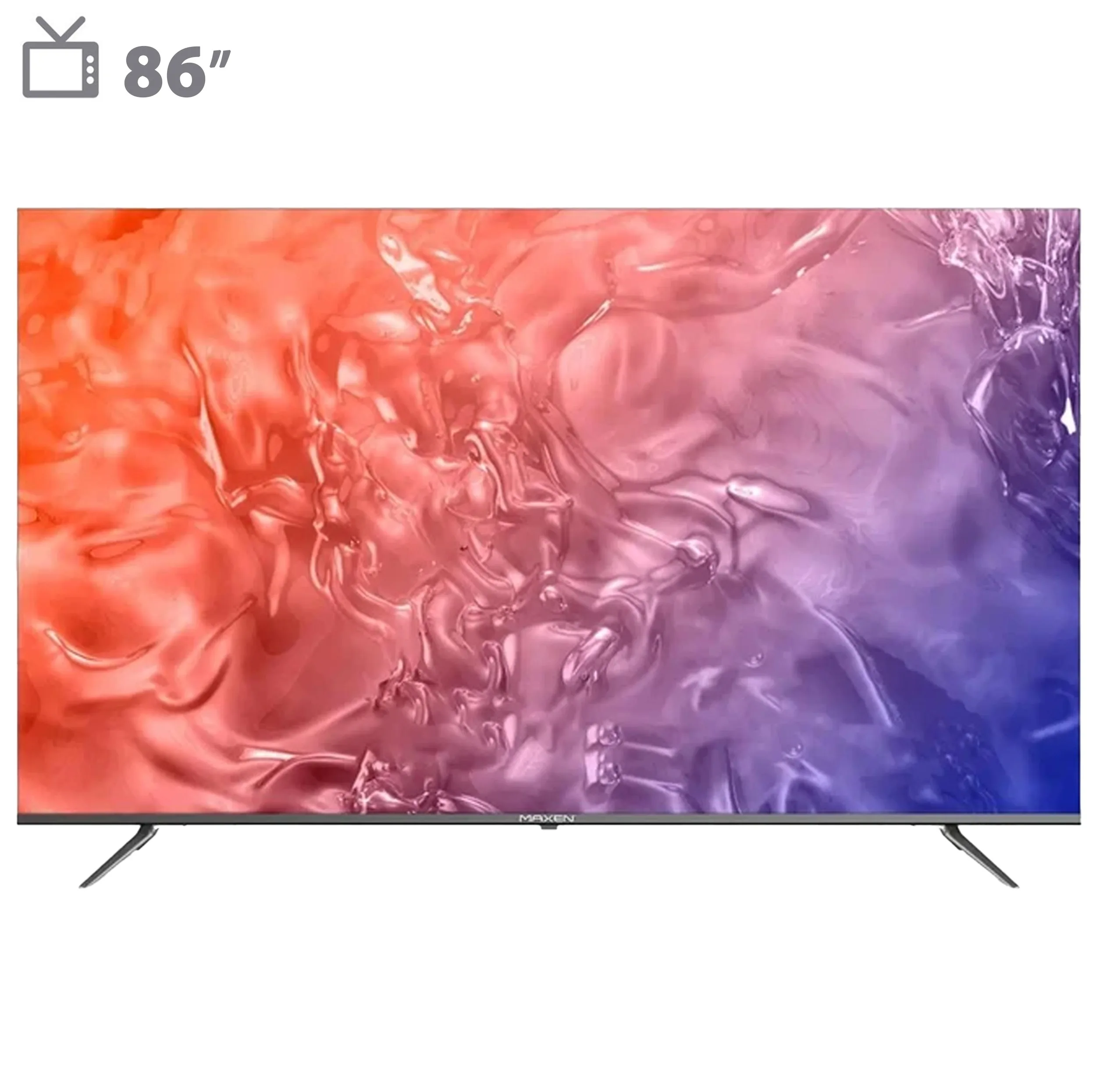 تلویزیون 86 اینچ کیو ال ای دی هوشمند مکسن مدل 86CU5900Q