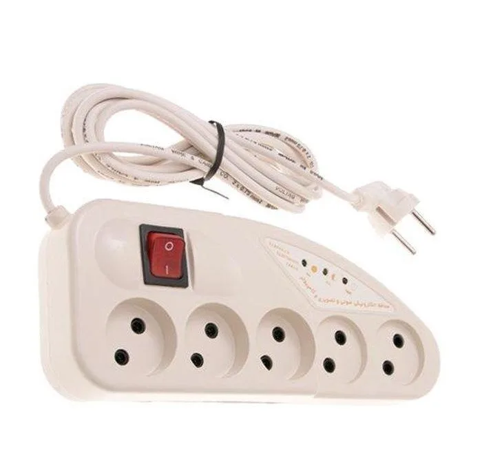 چندراهی برق و محافظ ولتاژ تکسان مدل TS-110