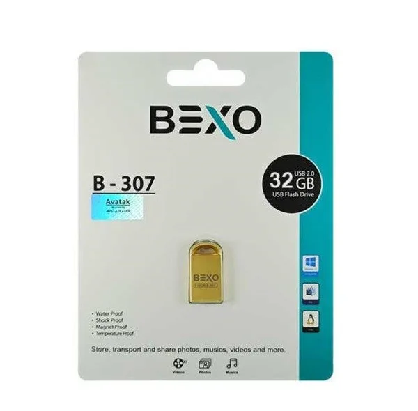 فلش مموری بکسو مدل B-307 ظرفیت 32 گیگابایت