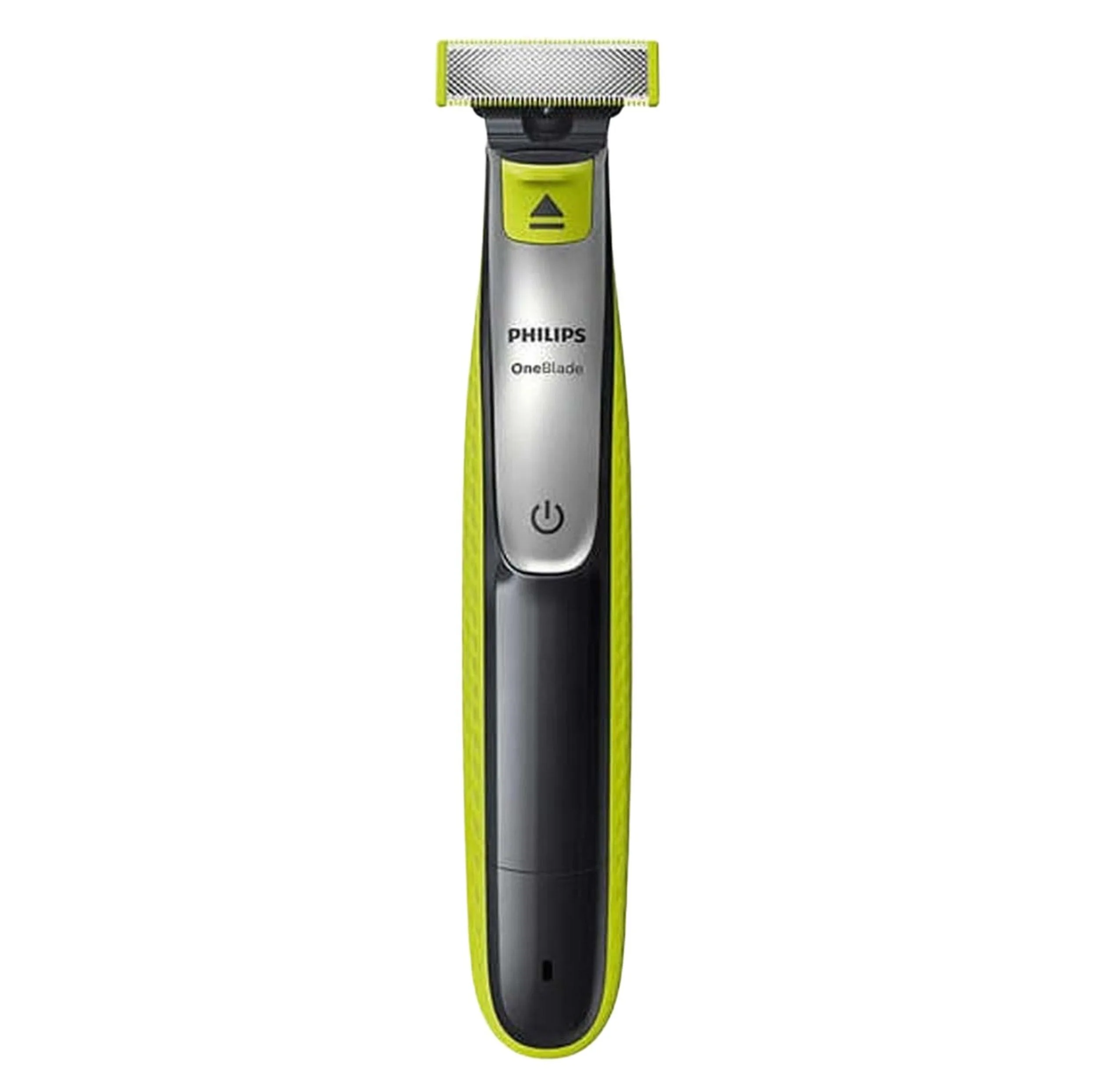 ماشین اصلاح موی صورت و بدن شارژی فیلیپس مدل QP2834/60 با فناوری OneBlade، ضد آب، تیغه استیل ضد زنگ، خط زن و حجم زن، همراه با 2 تیغه یدک، شارژ 240 دقیقه و زمان استفاده 60 دقیقه