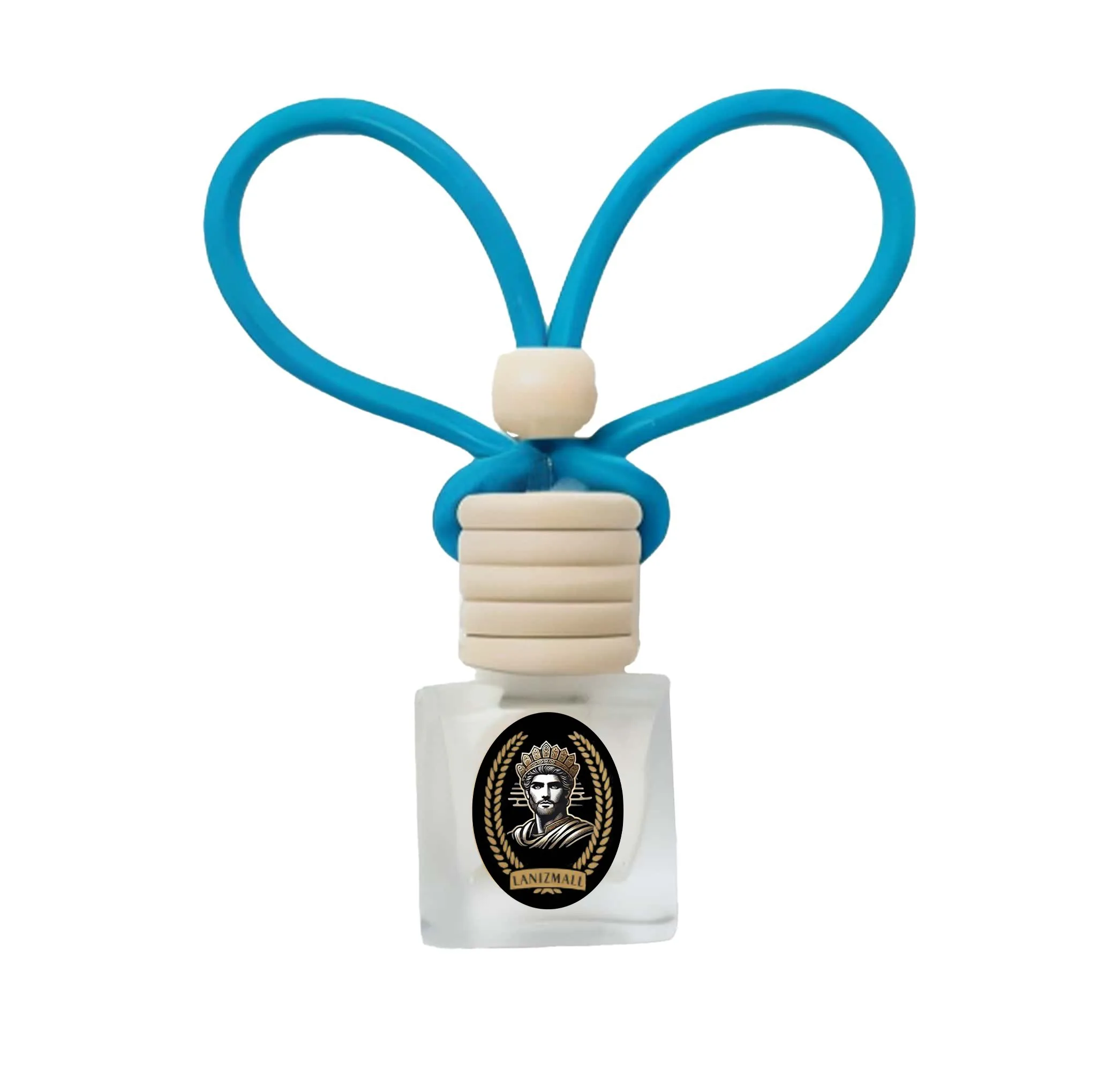 خوشبوکننده هوا خودرو لانیز مدل کریستال با رایحه کاکائو حجم 12 میلی لیتر
