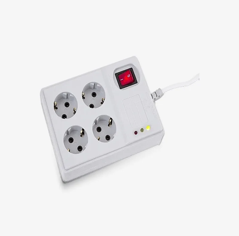 چندراهی برق و محافظ پارت الکتریک مدل PE2204