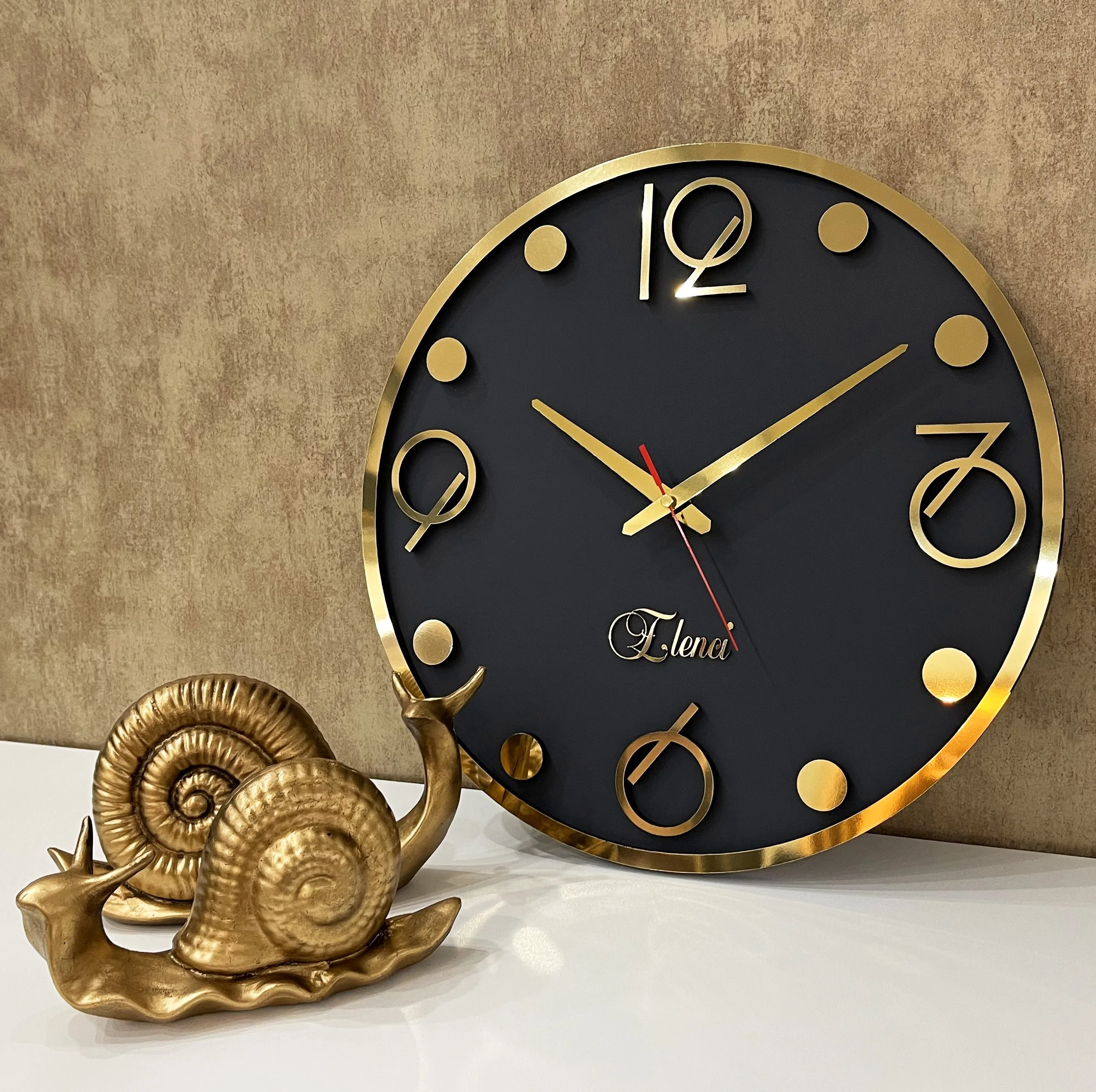 ساعت دیواری اِلِنسی مدل SD-025 کد 40c