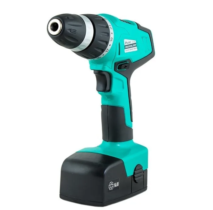 دریل پیچ گوشتی چکشی شارژی پروسکیت مدل PT-1441F