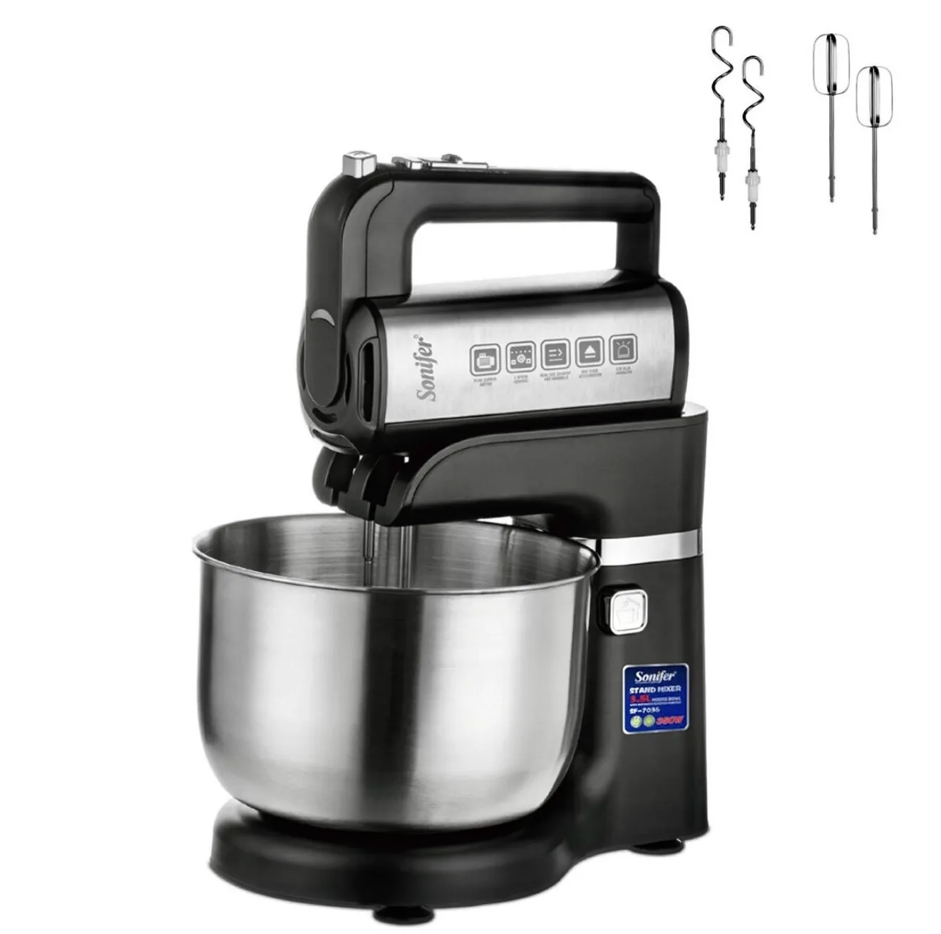 همزن کاسه‌دار 3.5 لیتری سونیفر مدل SF-7036