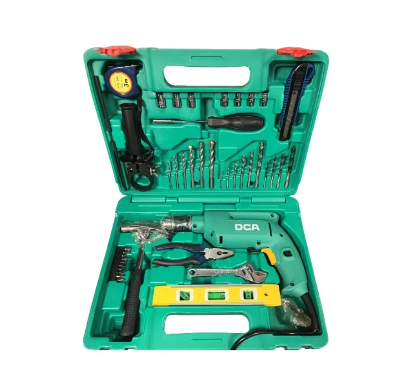 دریل چکشی دی سی ای مدل Z1J-FF04-13 مجموعه 41 عددی