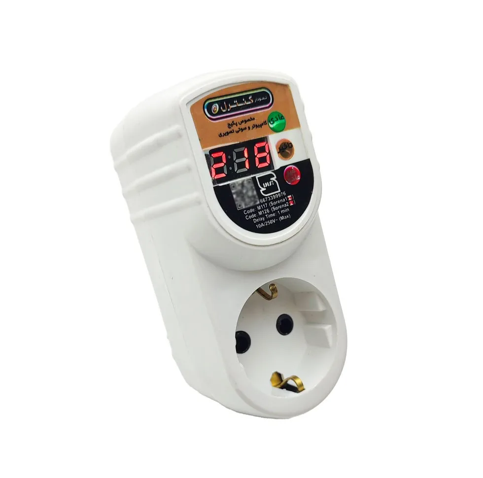 محافظ ولتاژ نمودار کنترل مدل دیجیتال سورنا 1+ M117