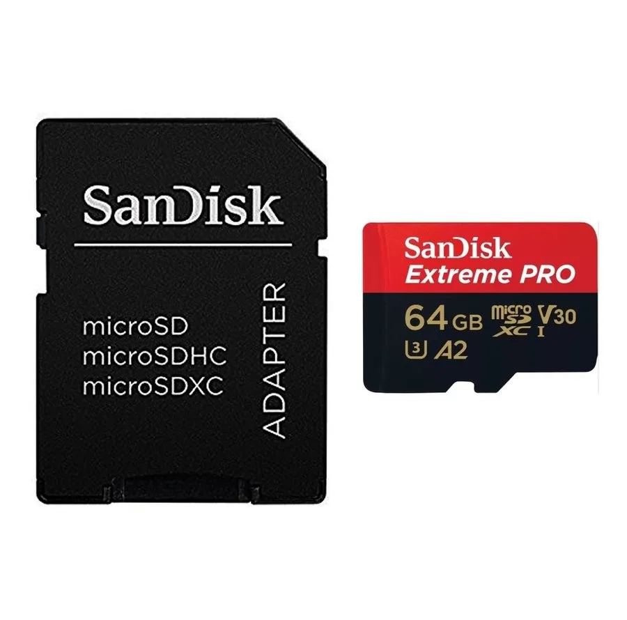 کارت حافظه SDSQXCU سن دیسک مدل Extreme Pro 4k استاندارد UHS-I سرعت 200MBps ظرفیت 64 گیگابایت