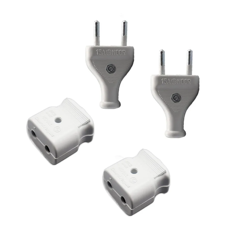 دوشاخه و مادگی نور مدل AF-02  بسته 4 عددی