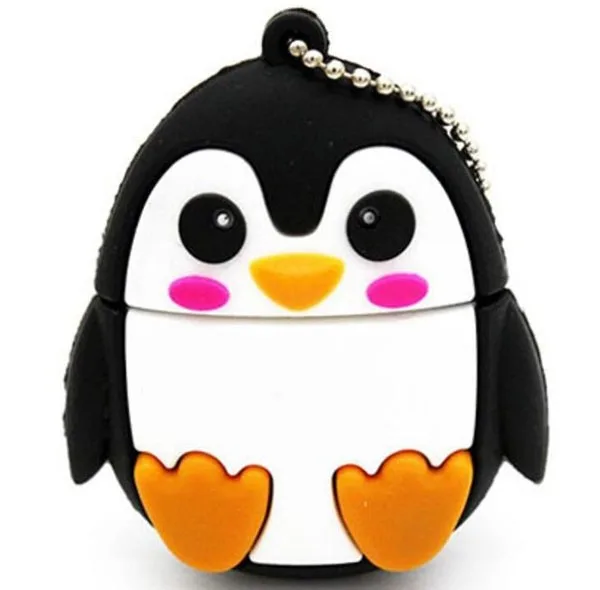 فلش مموری کینگ فست مدل Penguin PE-12 ظرفیت 32 گیگابایت