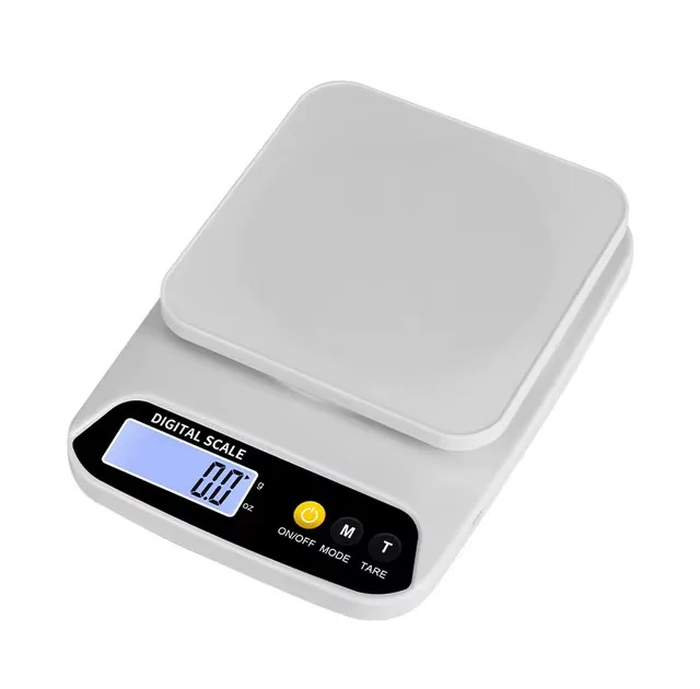ترازو آشپزخانه دیجیتال مدل  scale-Stainless حداکثر ظرفیت قابل اندازه‌گیری 10 کیلوگرم با دقت اندازه‌گیری 1 گرم