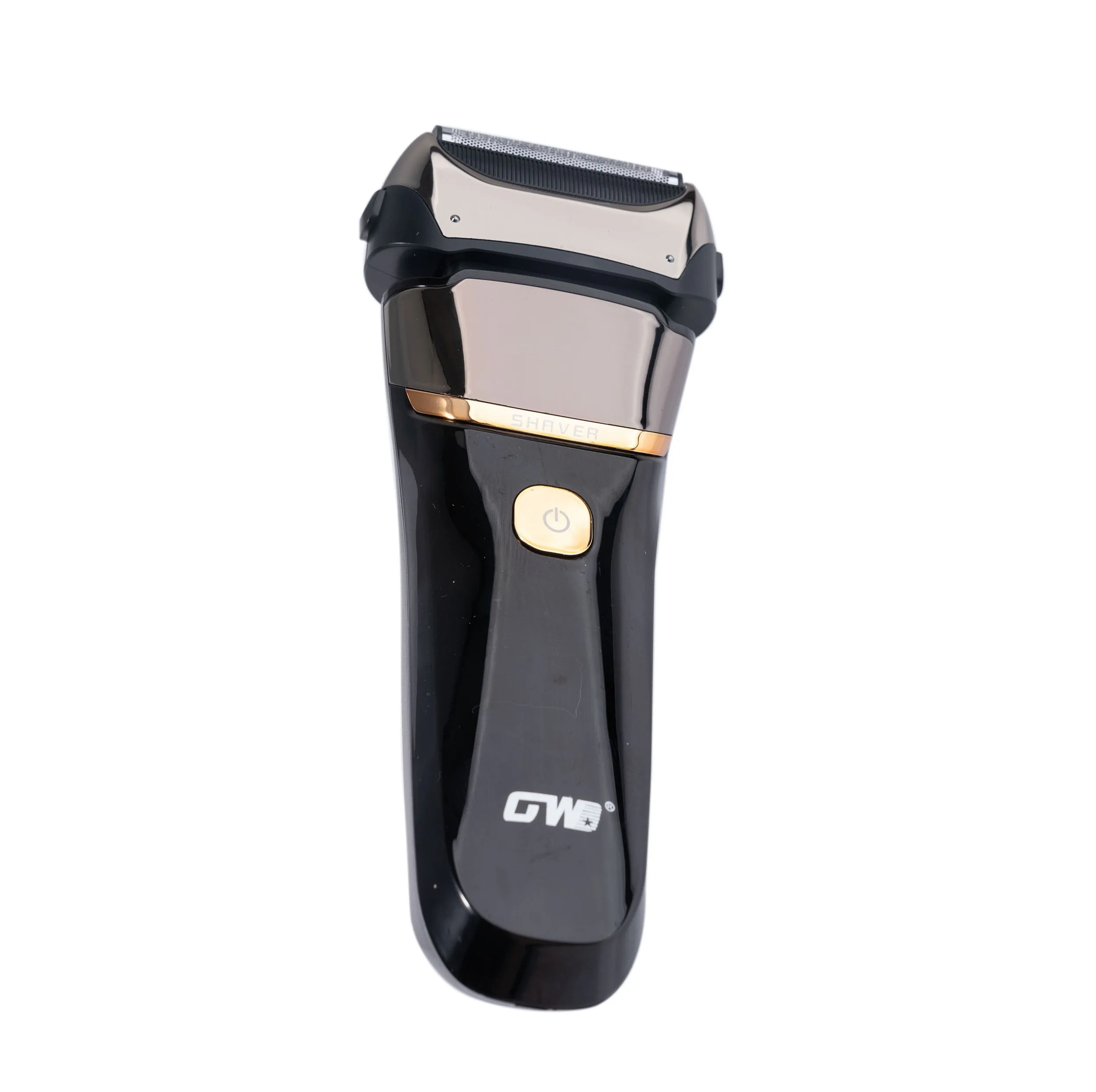 ماشین اصلاح موی صورت جی دبلیو مدل GW-9909، اصلاح به صورت صفر زن، نمایشگر وضعیت باتری، ضد آب، منبع انرژی با کابل USB، تکنولوژی اصلاح به صورت شیو فویلی، مدت زمان شارژ 120 دقیقه و مدت زمان استفاده پس از شارژ 80 دقیقه، به‌همراه کابل شارژ USB، محافظ، برس
