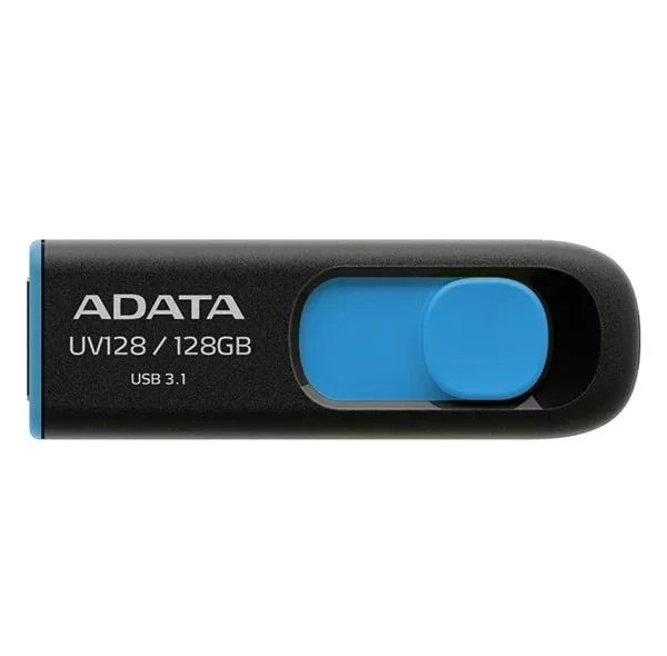 فلش مموری ای دیتا مدل UV128 ظرفیت 64 گیگابایت با رابط USB 3.2