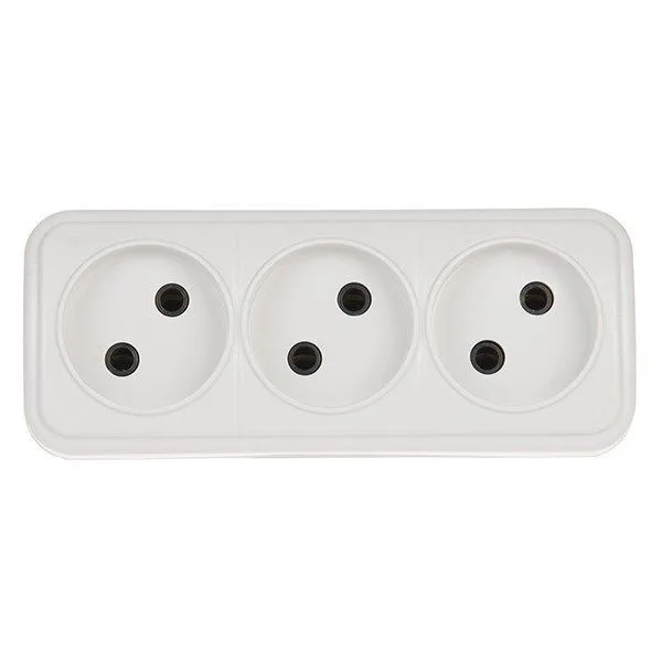 دوشاخه برق پیکو طرح 3 خانه مدل P100