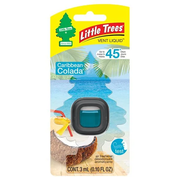 خوشبوکننده خودرو لیتل تریس مدل VENTLIQUID کد Caribbean Colada