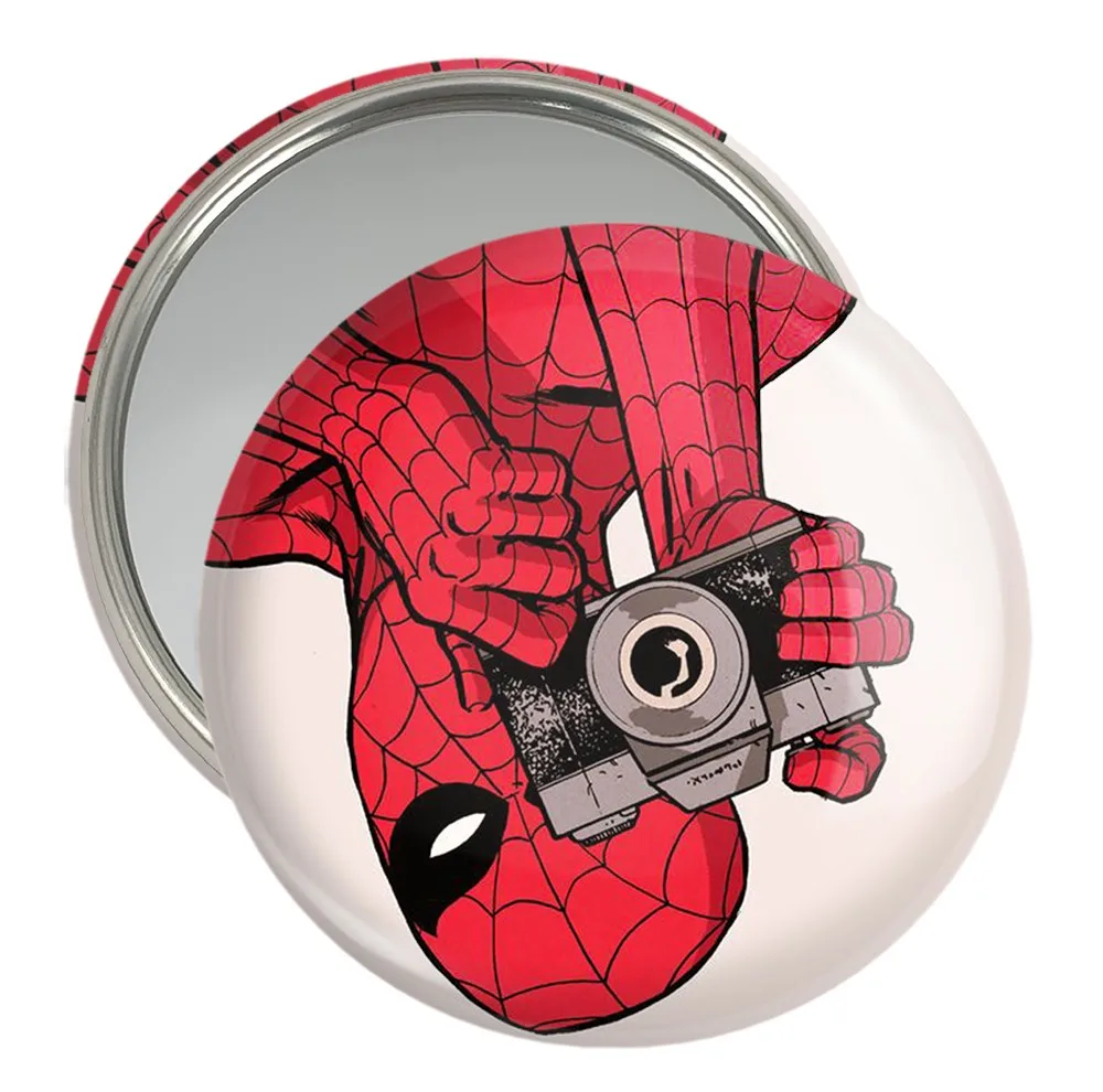 آینه جیبی خندالو مدل مرد عنکبوتی Spider Man  کد 2370