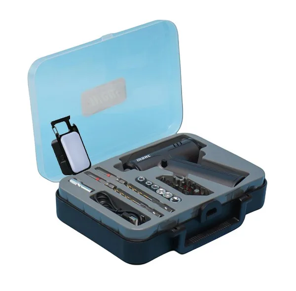 پیچ گوشتی شارژی ام دی اچ ال مدل MD-8728  مجموعه 30 عددی