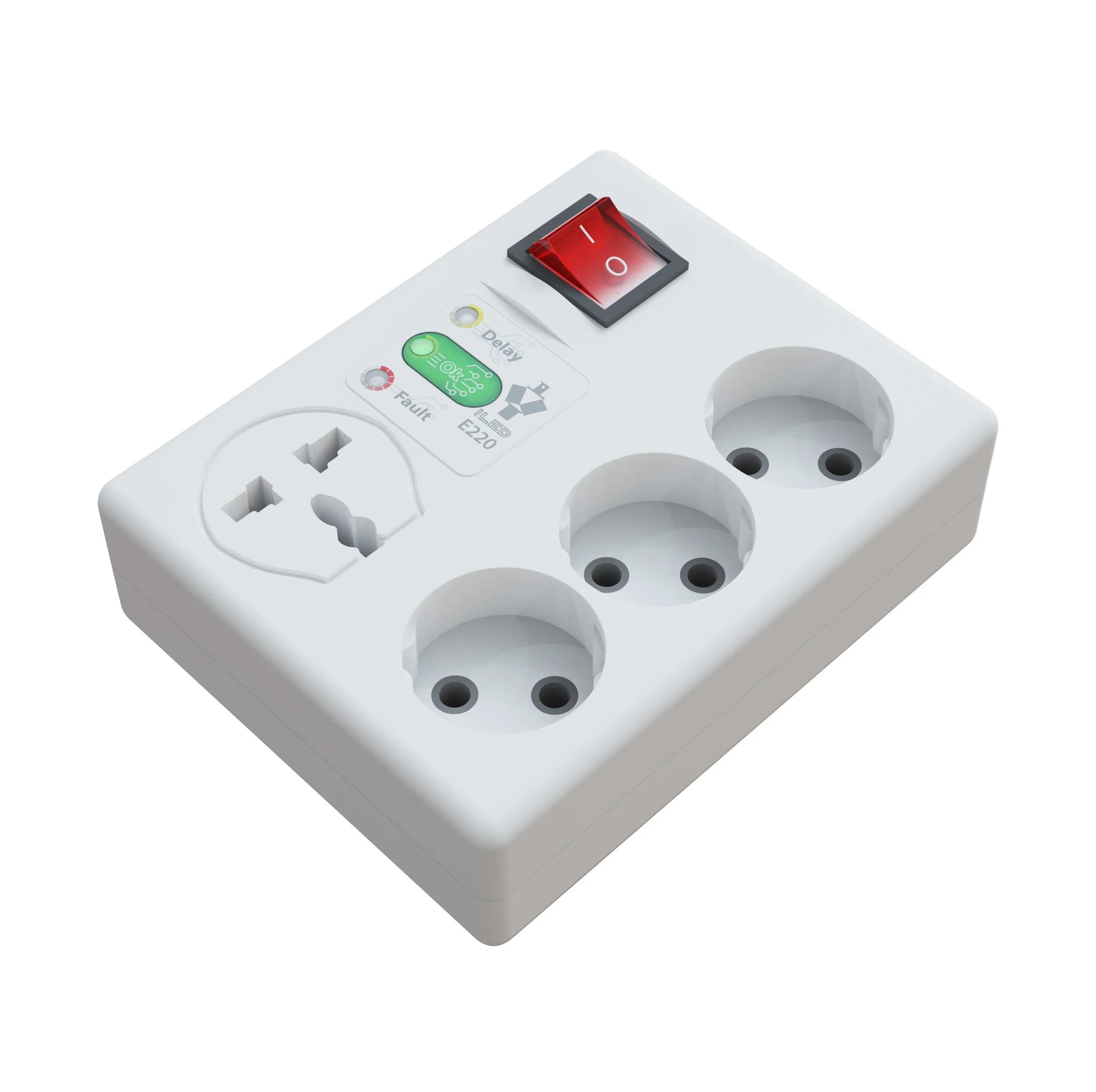 محافظ ولتاژ آی لِد مدل یونیورسال دیجیتالی کد E220