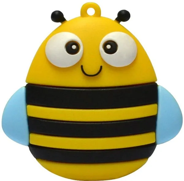 فلش مموری کینگ فست مدل Cute Bee Shape EE-10 ظرفیت 32 گیگابایت