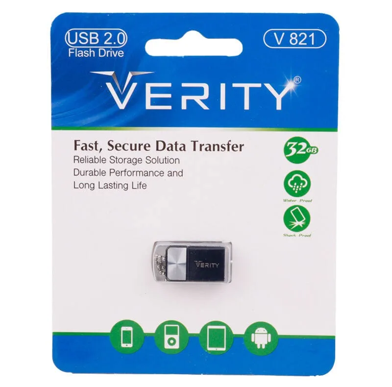 فلش مموری وریتی مدل V821 ظرفیت 32 گیگابایت