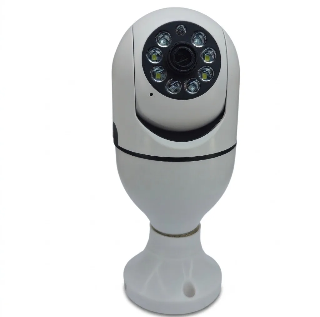 دوربین مداربسته تحت شبکه بی‌سیم 2مگاپیکسل مدل v380-pro با قابلیت چرخش Pan، دید در شب، تشخیص انسان، مکالمه دو طرفه و ضبط صدا