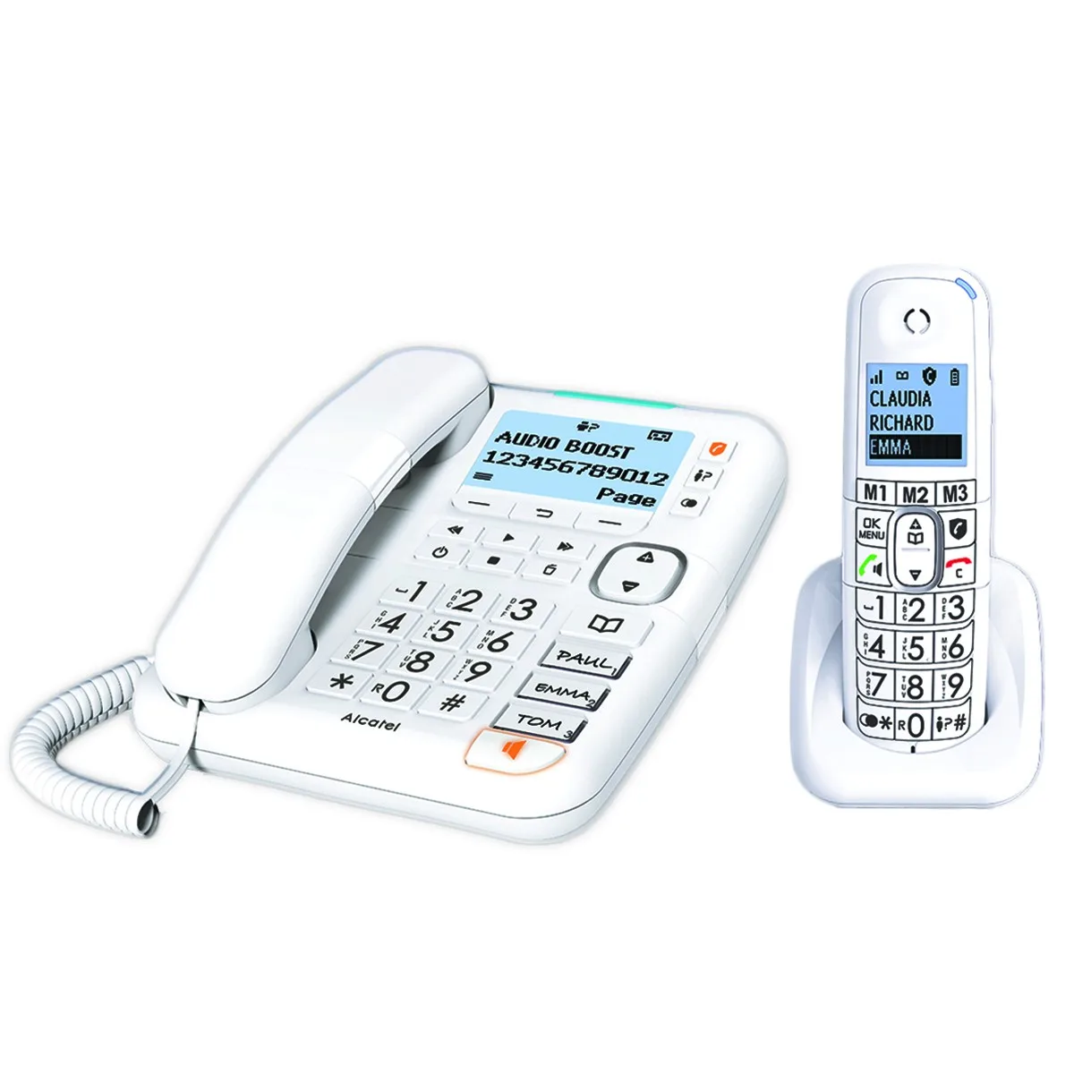 تلفن بی سیم آلکاتل مدل XL785 Combo Voice