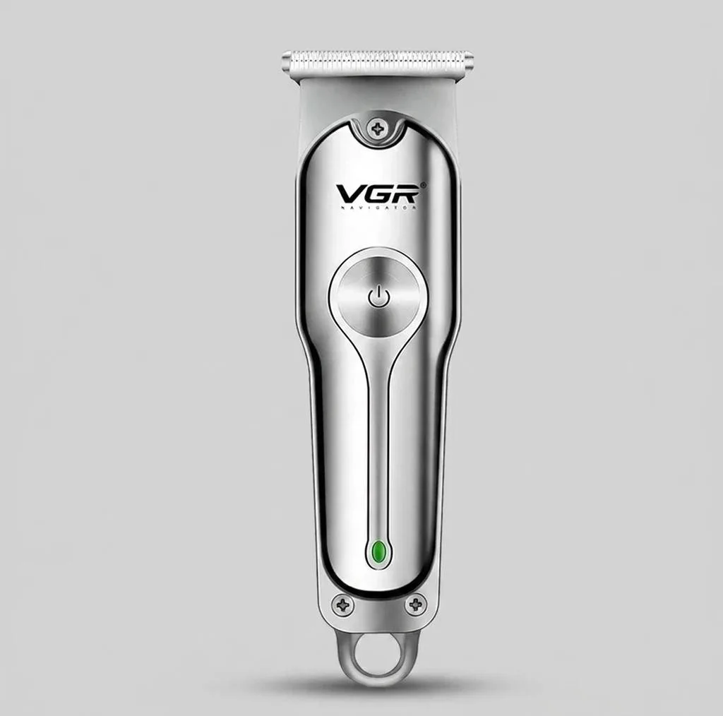 ماشین اصلاح موی سر و صورت شارژی وی جی ار مدل V-071(gold)