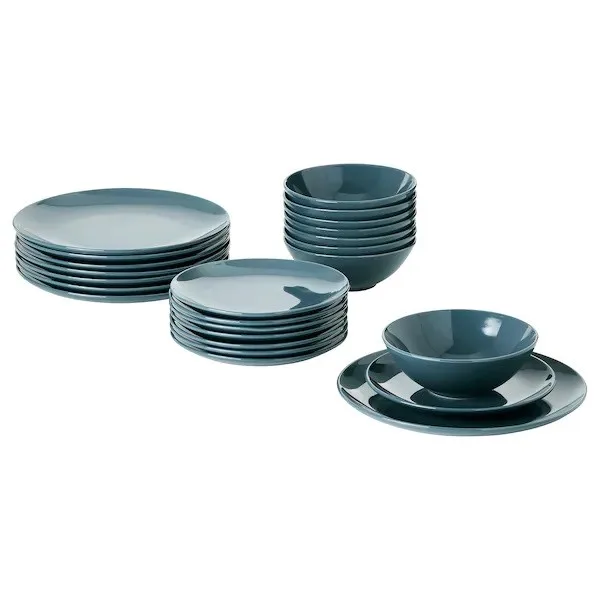 سرویس غذا خوری 24 پارچه ایکیا مدل FARGKLAR کد 771